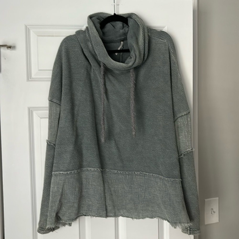 Blue/Grey Free People Sweater